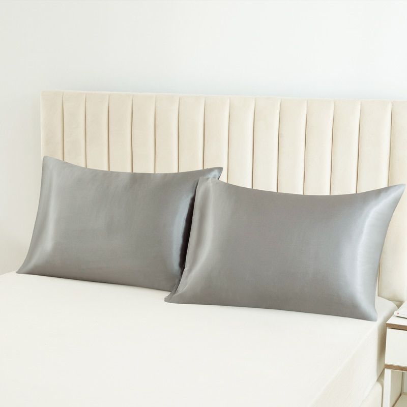 Effen Kleur Satijn Kussensloop - Satin Silk Pillowcase Hair Skin recensie en prijs
