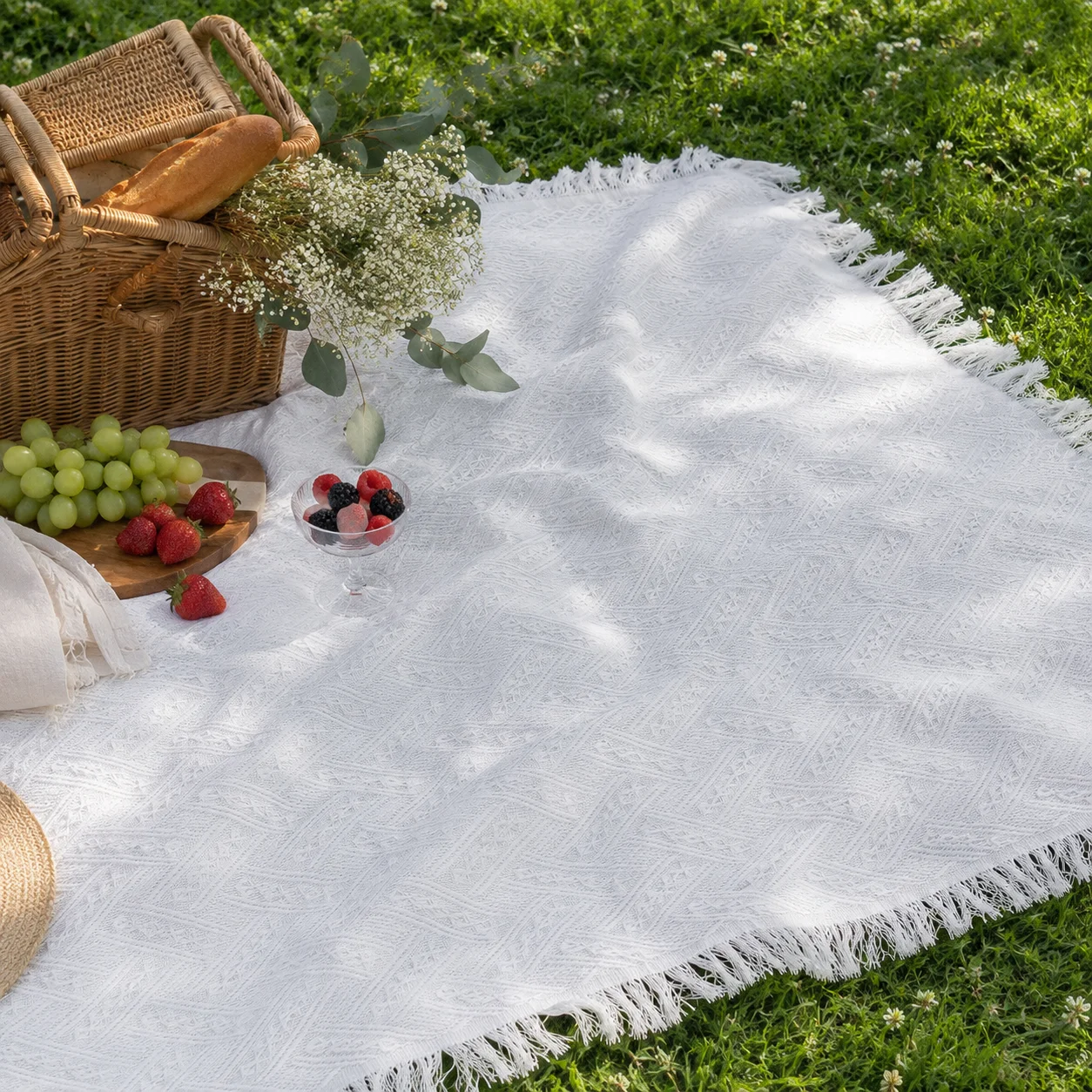 Boho Picknickdeken Buiten Camp - Boho Throw Blanket Fringe recensie en prijs