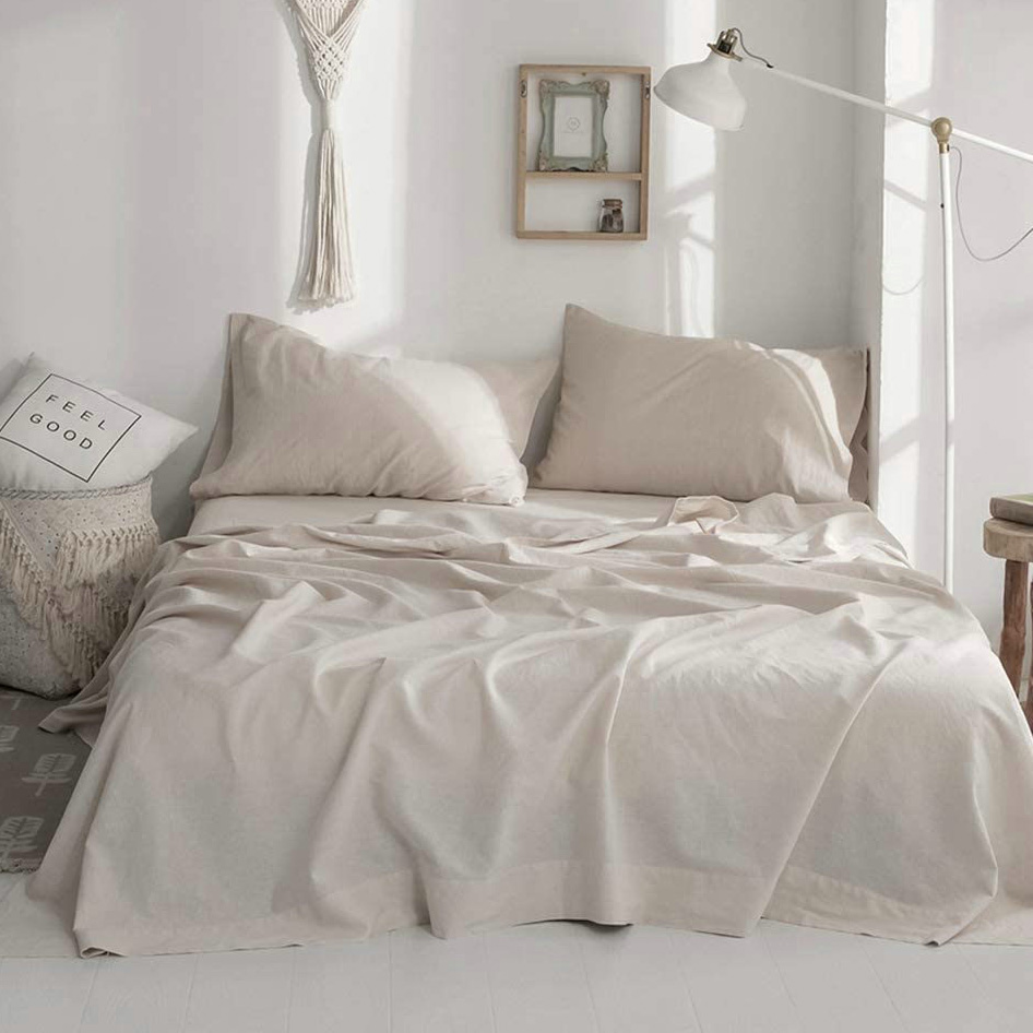 100% Linnen Zachte Beddengoeds - Fitted Bed Sheets Deep Pocket recensie en prijs