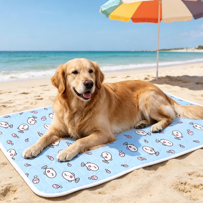 Koelmat van latex voor huisdie - Cooling Blanket Hot Sleepers recensie en prijs