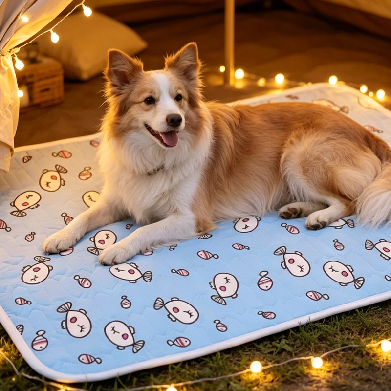 Koelmat van latex voor huisdie - Cooling Blanket Hot Sleepers recensie en prijs