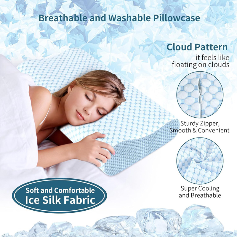 Trage Rebound Kussen 60*40*12  - Anti Snore Contour Pillow recensie en prijs
