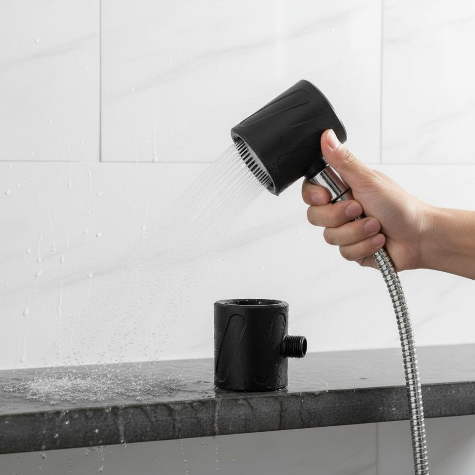 Handdouche met verbeterde hoge - High Pressure Shower Head Handheld recensie en prijs