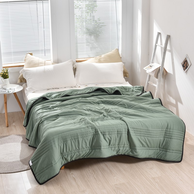 Koelende zomerdeken effen kleu - Cooling Blanket Hot Sleepers recensie en prijs
