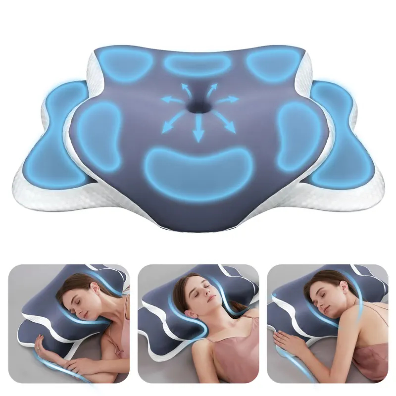 Memory Foam Kussen Cervicaal K - Memory Foam Orthopedic Pillow Neck Pain recensie en prijs