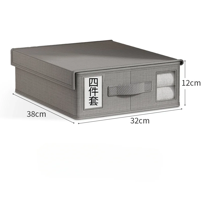 Opvouwbare linnen opbergbox me - Bedding recensie en prijs