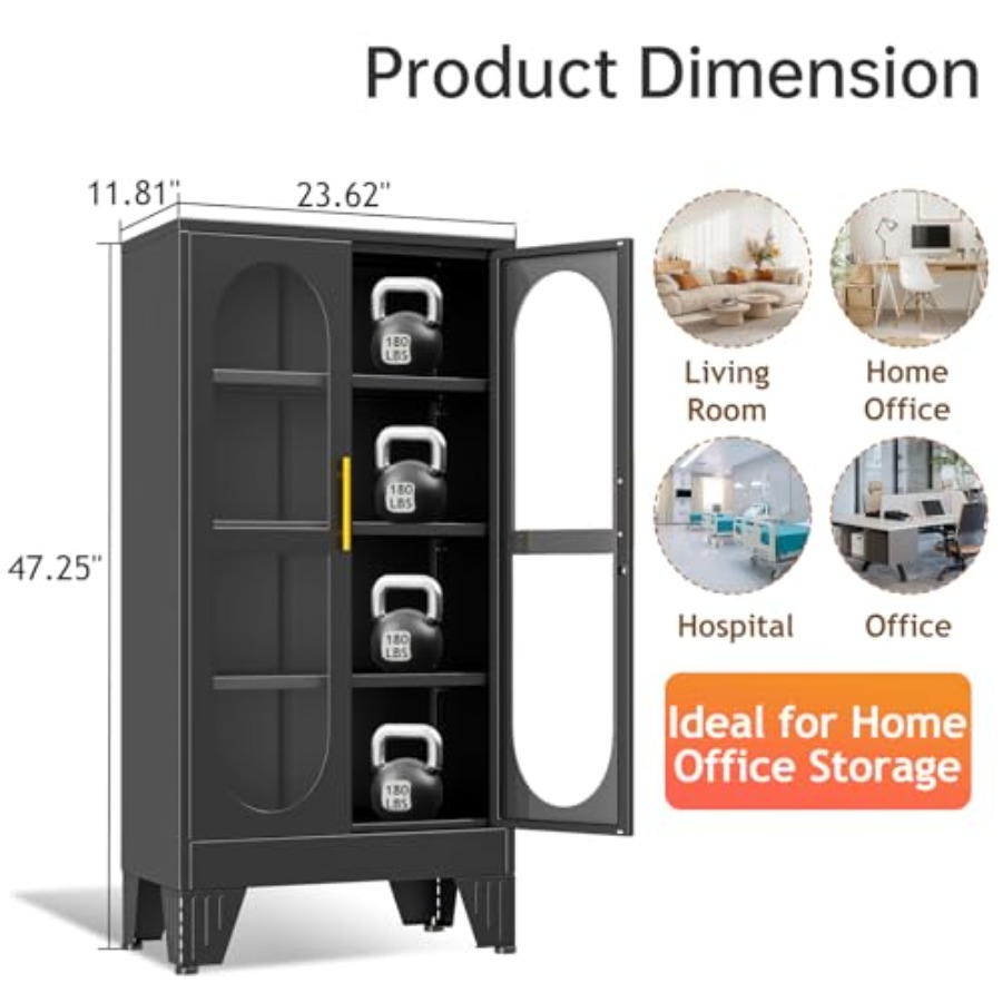 47 H afsluitbare vitrinekast v - Kitchen recensie en prijs