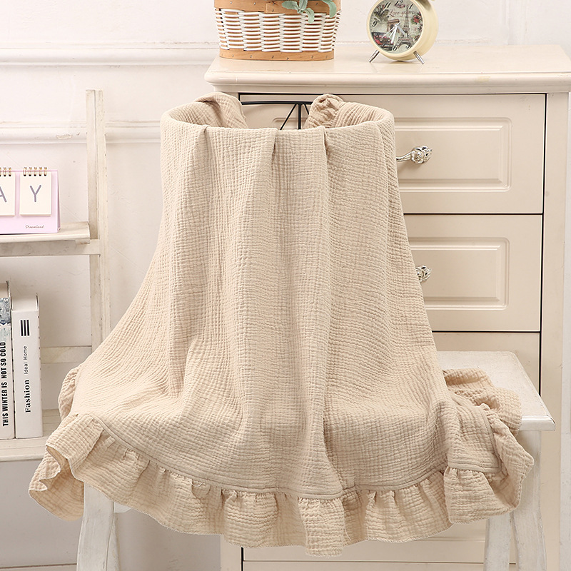 100% katoenen geruite mousseli - Muslin Cotton Bedspread recensie en prijs