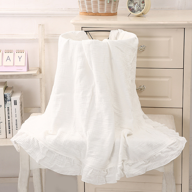 100% katoenen geruite mousseli - Muslin Cotton Bedspread recensie en prijs