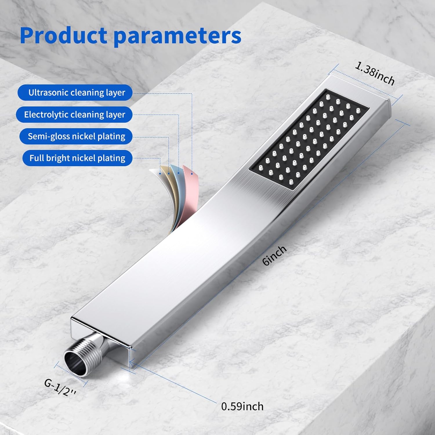 Hoge kwaliteit toilet doucheko - High Pressure Shower Head Handheld recensie en prijs