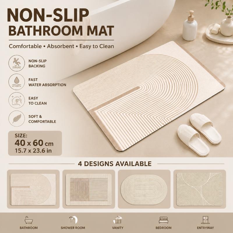 Diatomeeënaarde badmat snel dr - Quick Dry Diatomite Bath Mat recensie en prijs