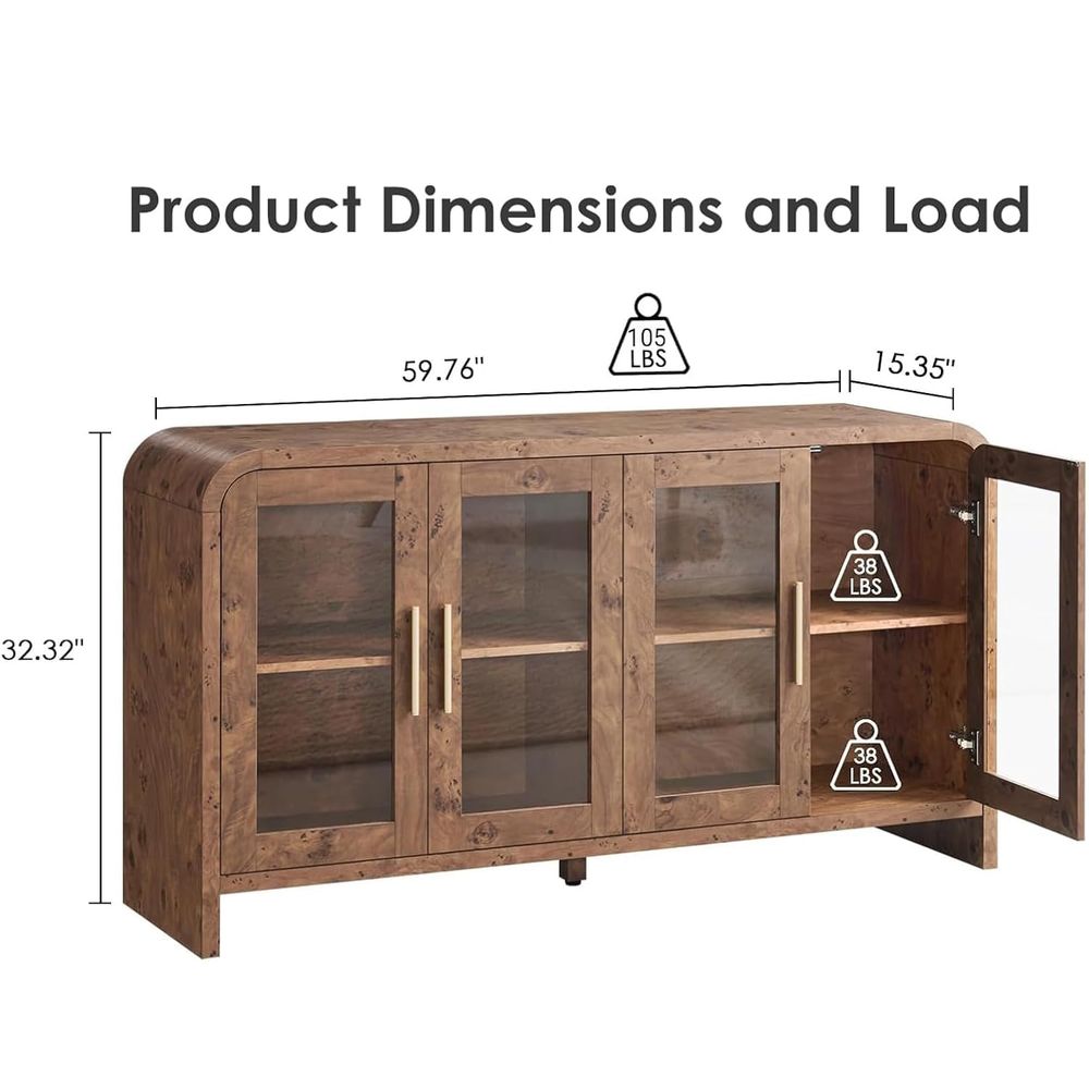 Dressoir buffetkast met opberg - Storage & Organization recensie en prijs