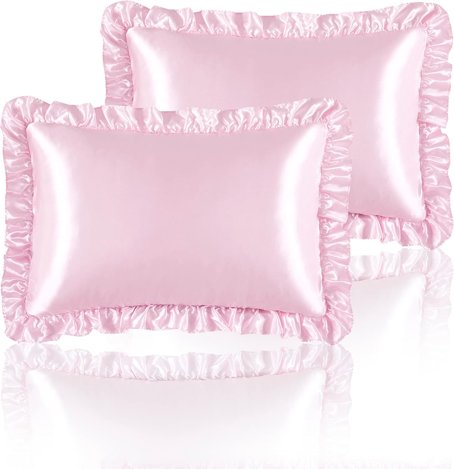 2 stuks satijnen kussenslopen  - Satin Silk Pillowcase Hair Skin recensie en prijs