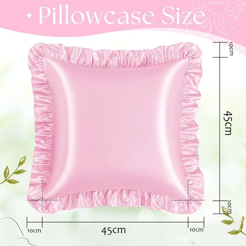 2 stuks satijnen kussenslopen  - Satin Silk Pillowcase Hair Skin recensie en prijs