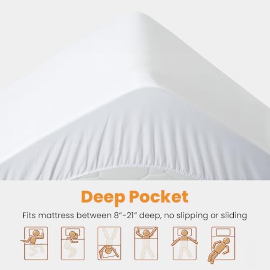 Matrasbeschermer - Koelende, a - Waterproof Mattress Protector Breathable recensie en prijs