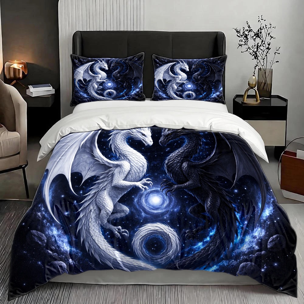 3-delige Sterrenhemel Draken T - Duvet Cover Sets With Zipper recensie en prijs