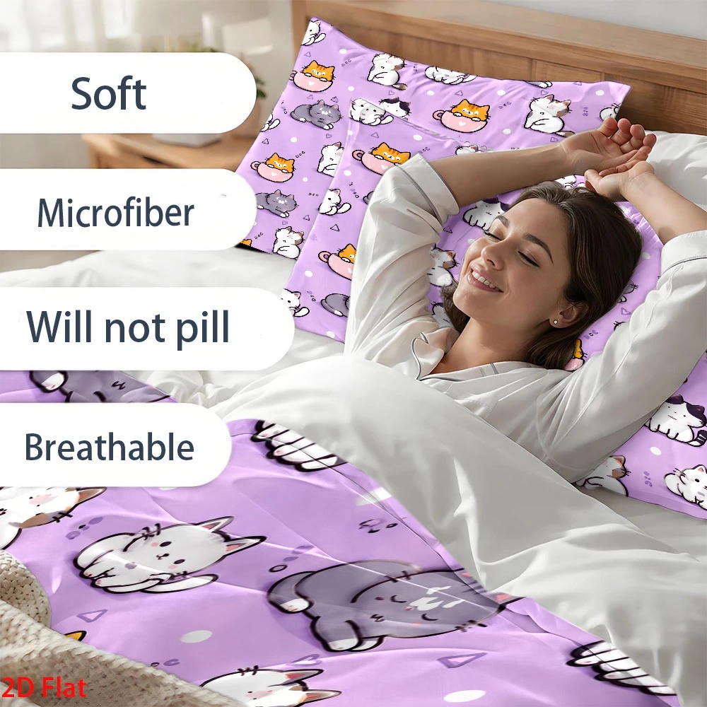 3-delige dekbedovertrekset met - Duvet Cover Sets With Zipper recensie en prijs