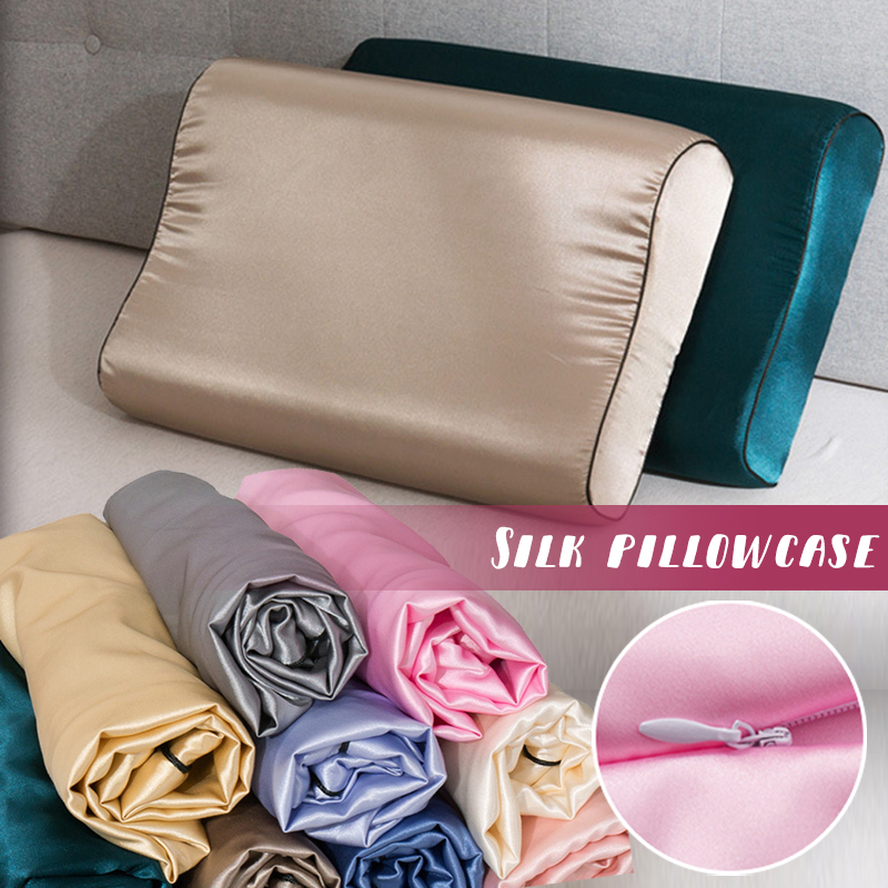 Imitatiezijde satijnen latex k - Satin Silk Pillowcase Hair Skin recensie en prijs