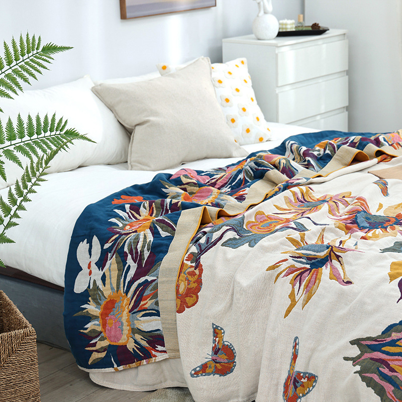 Eenvoudige Katoenen Deken Mous - Muslin Cotton Bedspread recensie en prijs