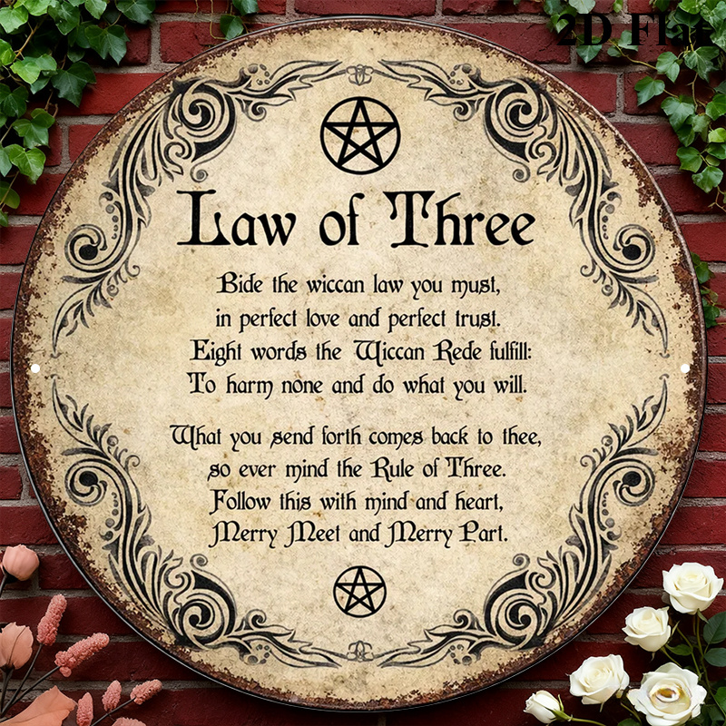 CIFBUY Vintage Wicca Triple Go - Home Decor recensie en prijs