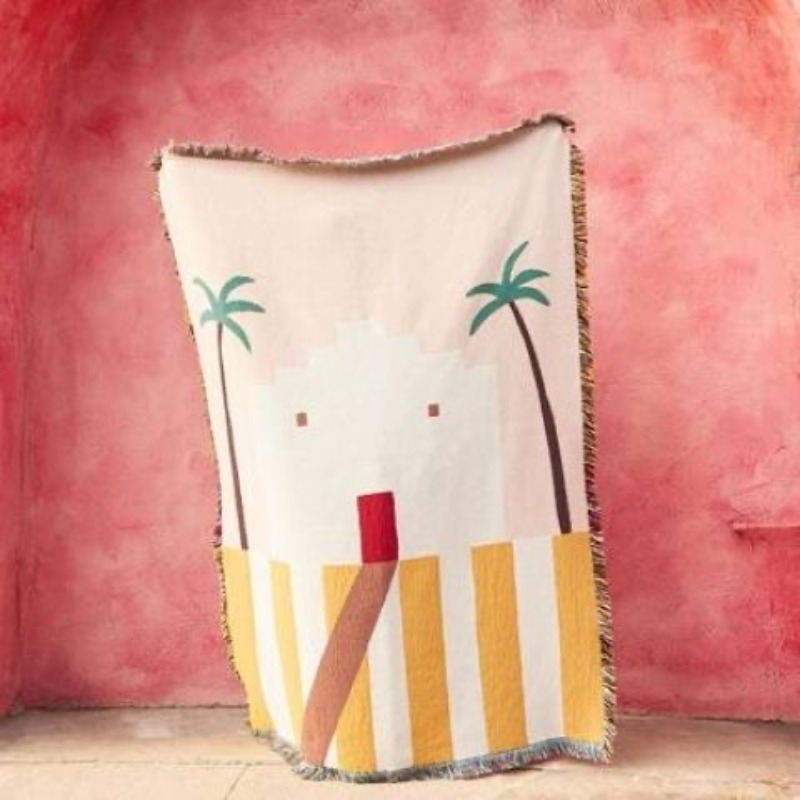 Textiel Stad Ins Kleine Kust H - Boho Throw Blanket Fringe recensie en prijs