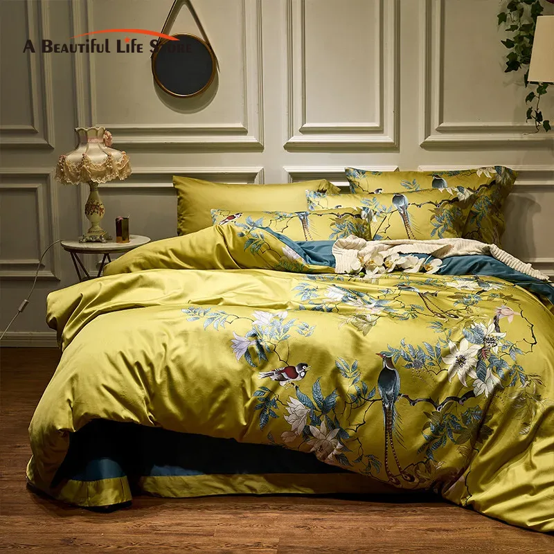 Luxe 600TC Egyptisch katoen be - Aesthetic Floral Duvet Cover recensie en prijs