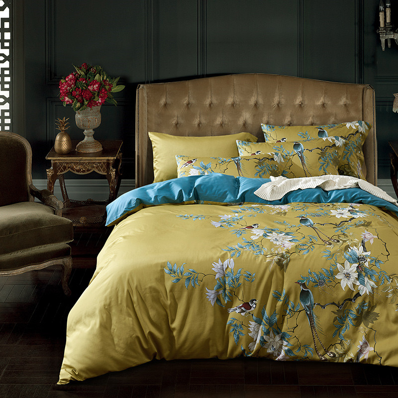 Luxe 600TC Egyptisch katoen be - Aesthetic Floral Duvet Cover recensie en prijs