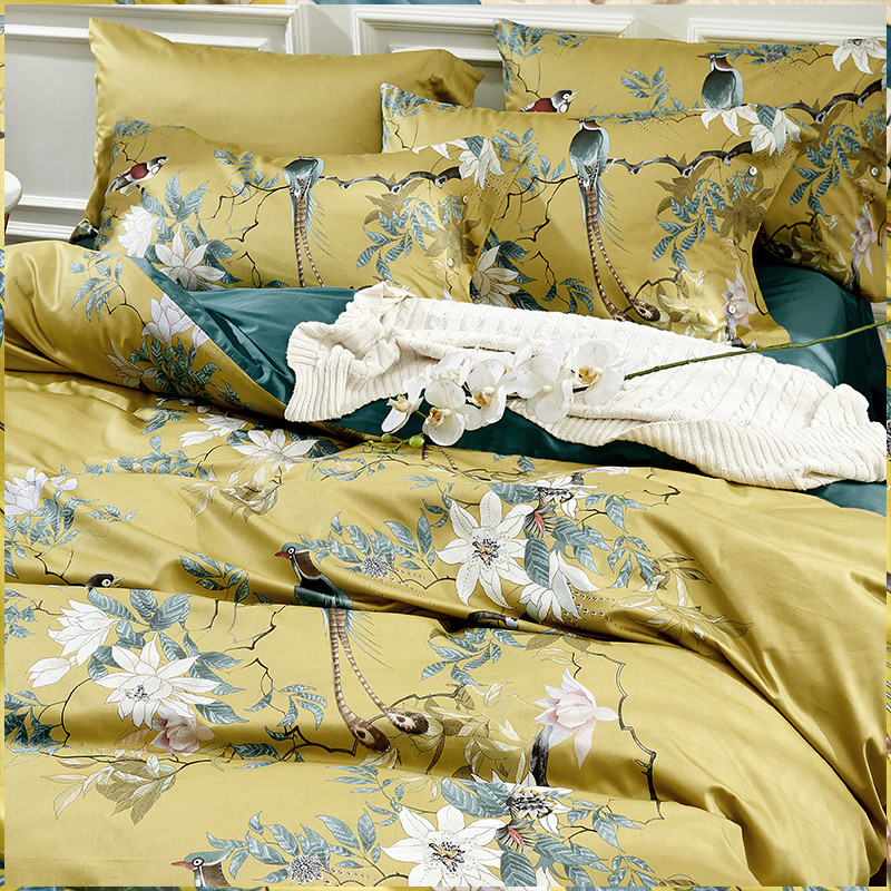 Luxe 600TC Egyptisch katoen be - Aesthetic Floral Duvet Cover recensie en prijs